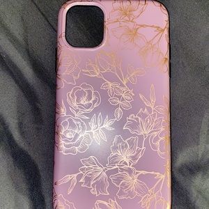 iPhone 11 velvet caviar case pink rose addition